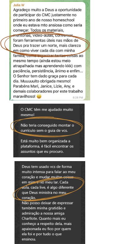 Depoimento de uma família do CMC, número 3