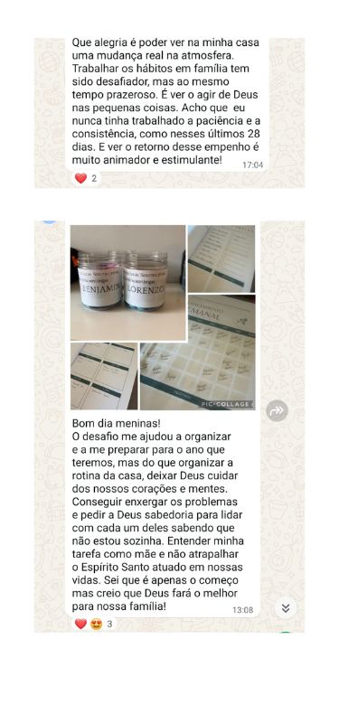 Depoimento de uma família do CMC, número 9