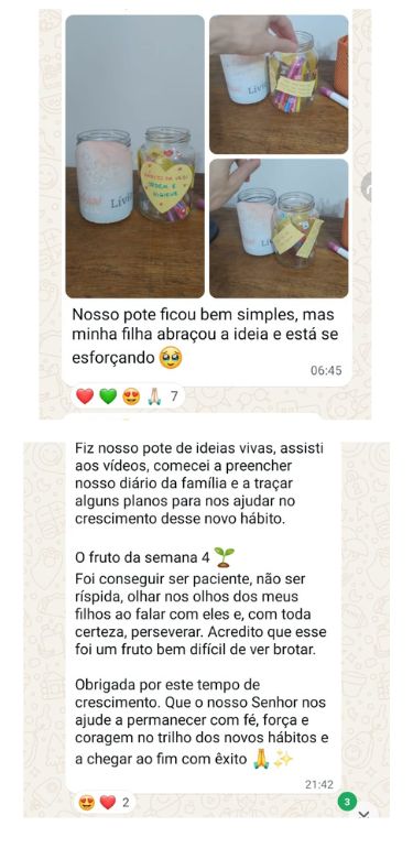Depoimento de uma família do CMC, número 12