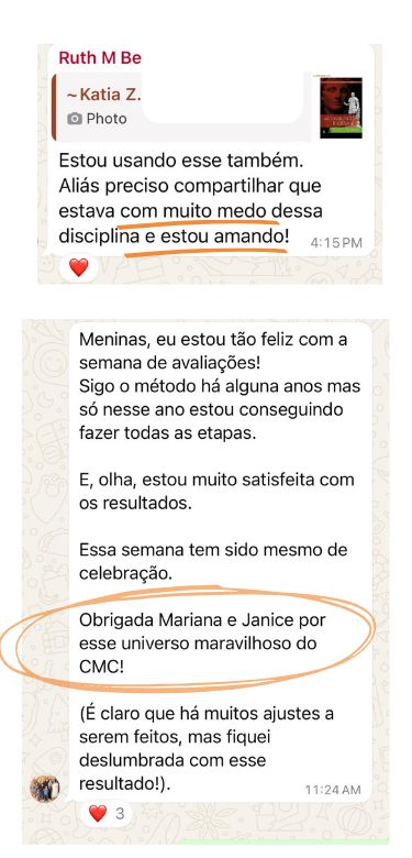 Depoimento de uma família do CMC, número 29